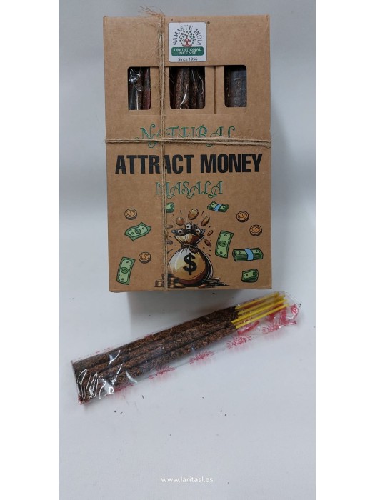 Incenso Orkay Namaste India Natural Atrae Dinero (12x33gr)